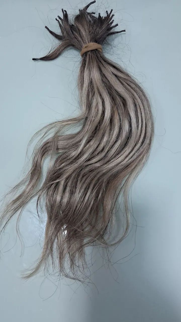Vendo Cabelo Brasileiro loiro - Foto 2