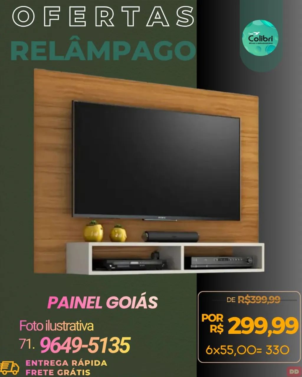 Rack/Painel Combo  - Foto 4