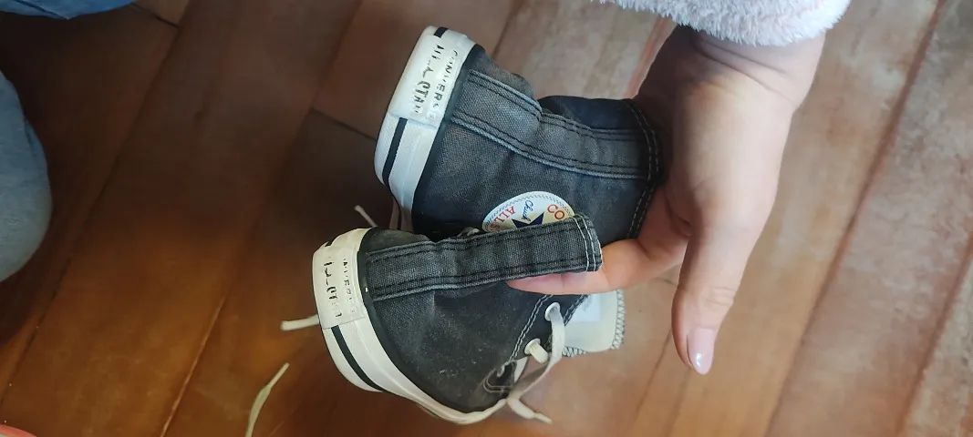 chuteira puma e tenis all star - Foto 3