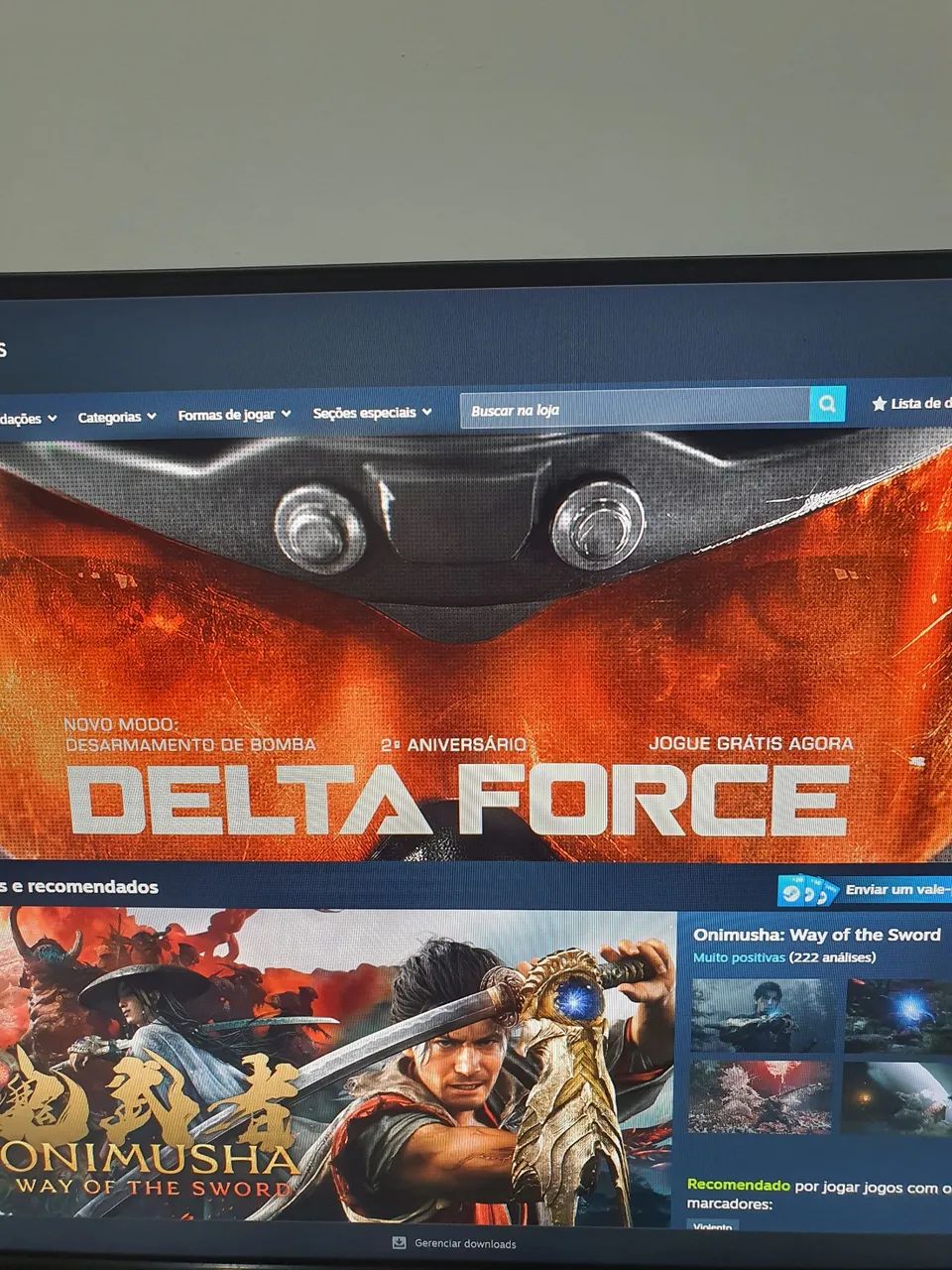 Monitor Gamer  27 polegadas Ips 180Hz fullhd <br>Acer preto - Foto 5