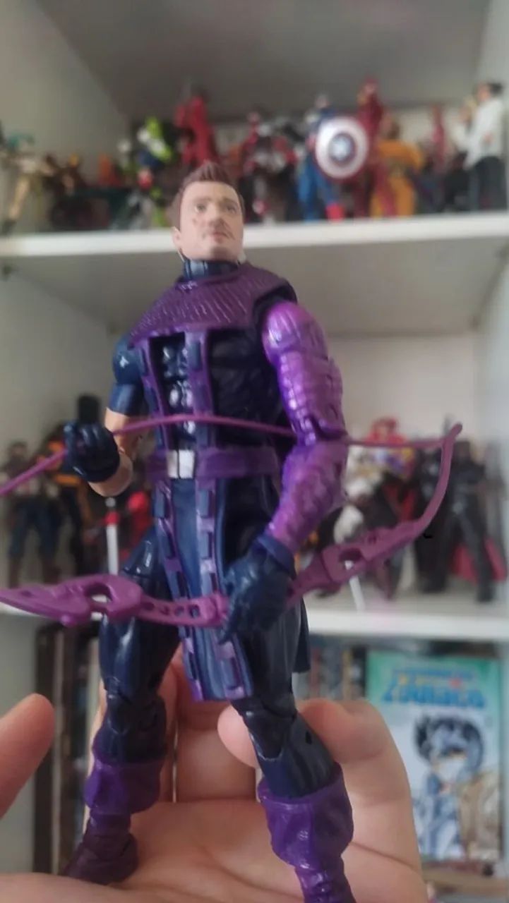 Head Nova Gavião Arqueiro Hawkeye Marvel Legends (Apenas a Cabeça) - Foto 2