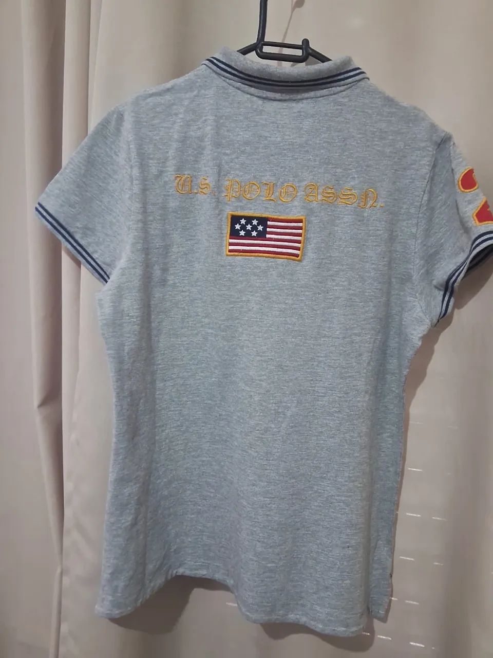 Camisa polo feminina USPA importada G - Foto 3