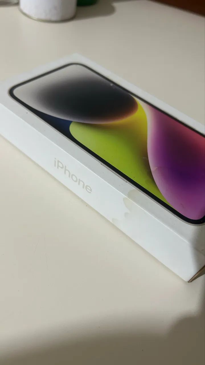 iPhone 14 256Gb estelar 83% saúde bateria - Celulares e