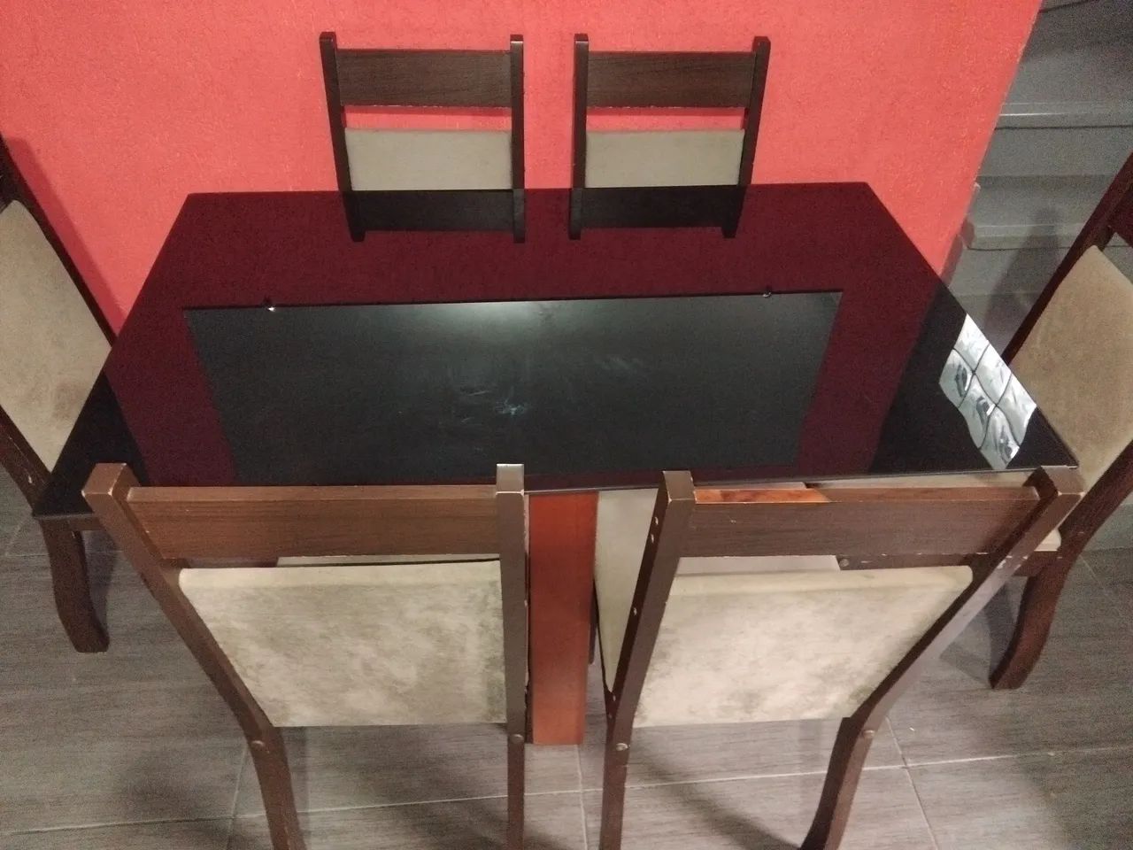 Mesa de jantar e cadeiras - Foto 2