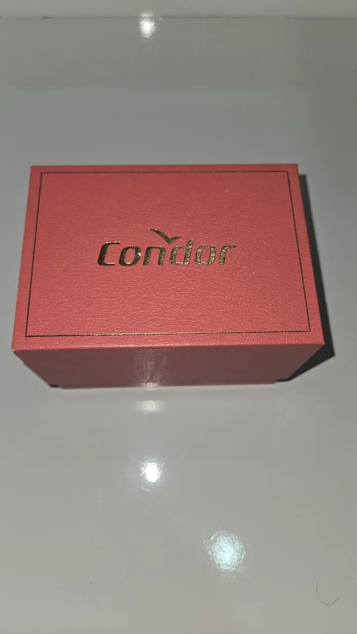Relógio Condor Feminino Dourado Original na Caixa - Foto 2