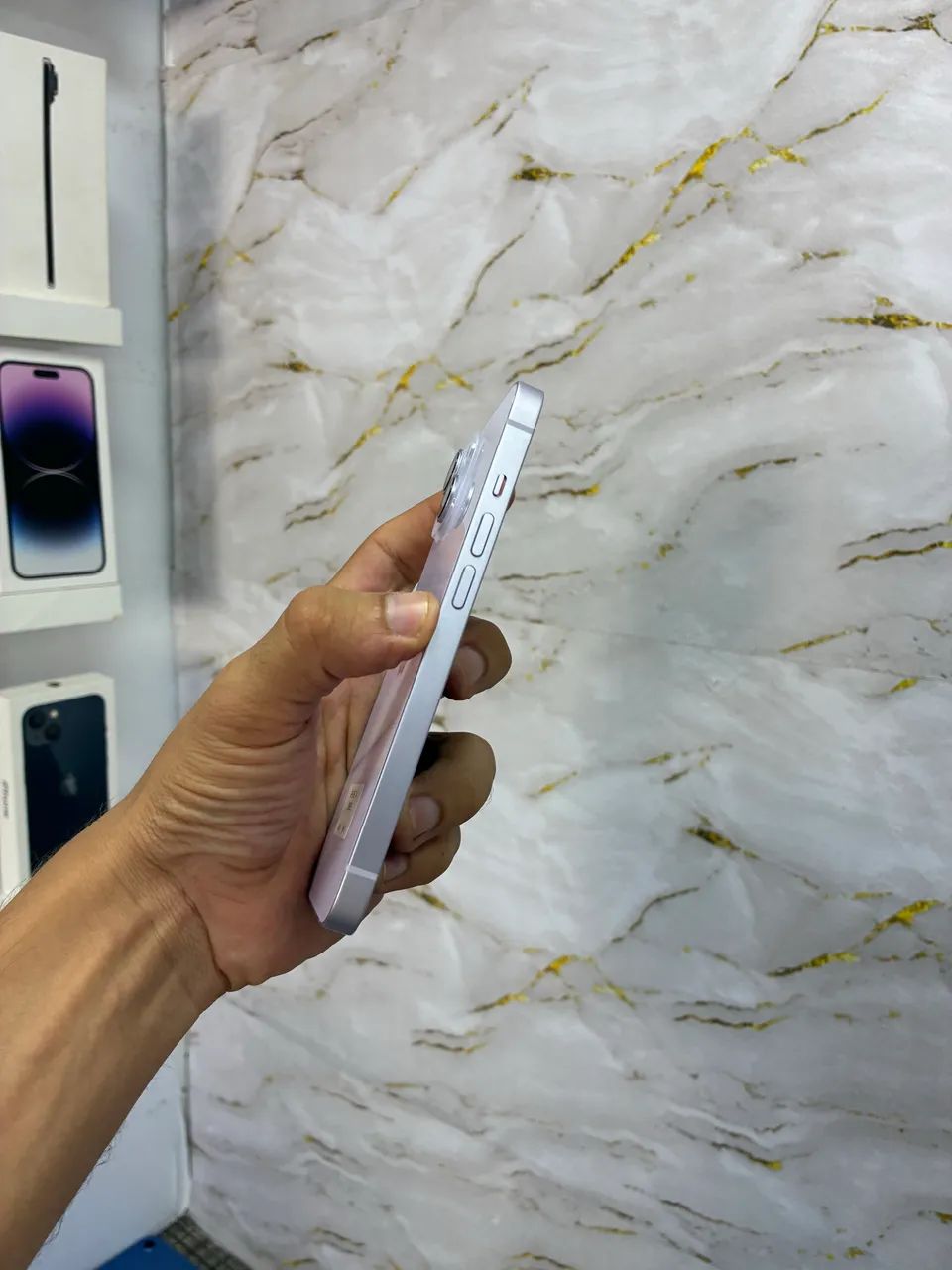 iPhone 14 - 128GB ( Roxo )  - Foto 3