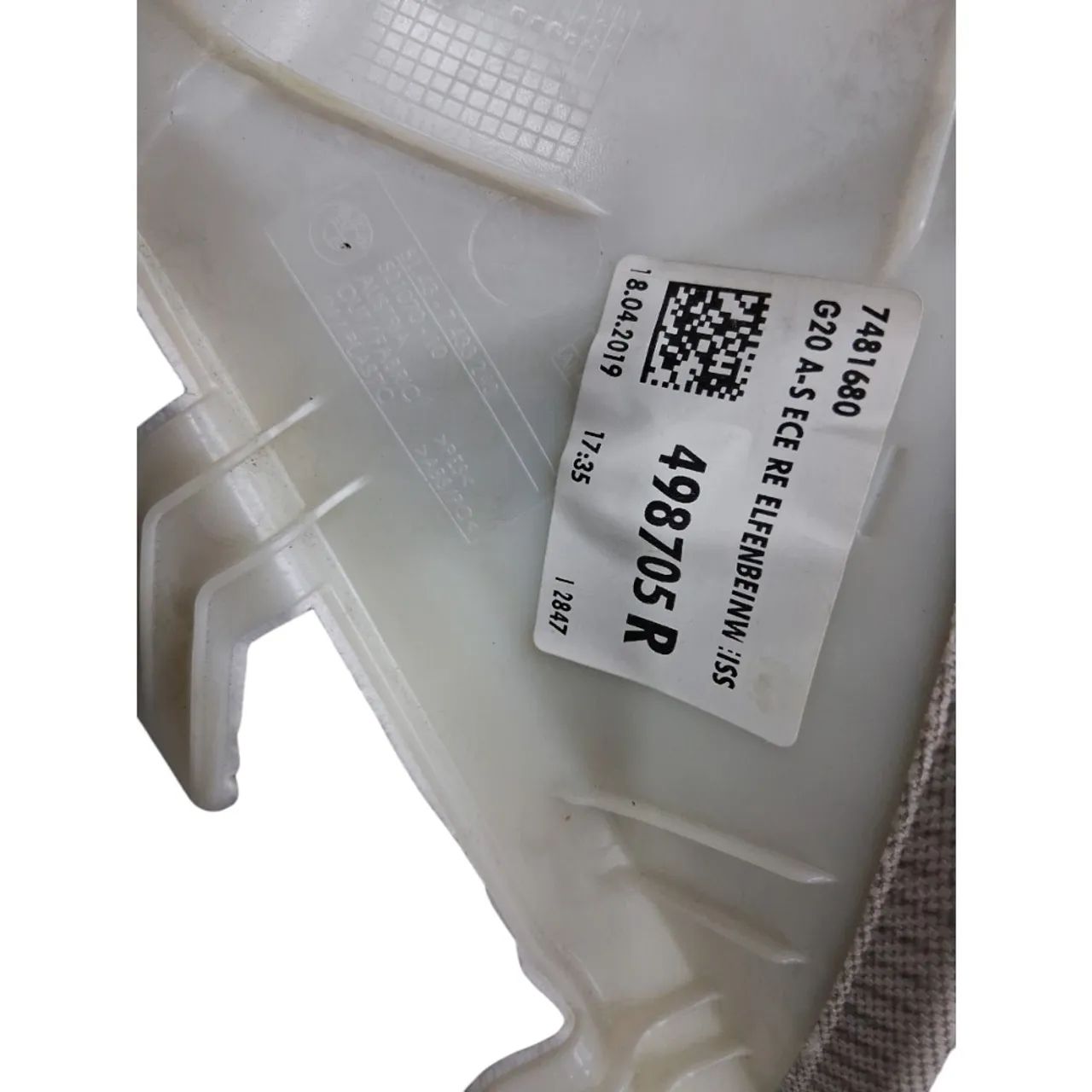 Acabamento coluna parabrisa Direito Bmw 320i 20/25 7433240 - Foto 10