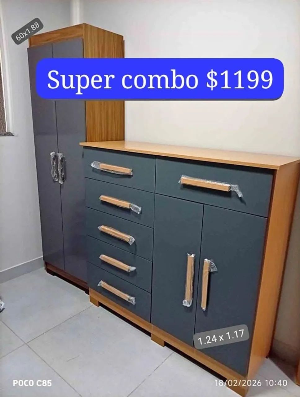 Super combo ? cômoda + multiuso 