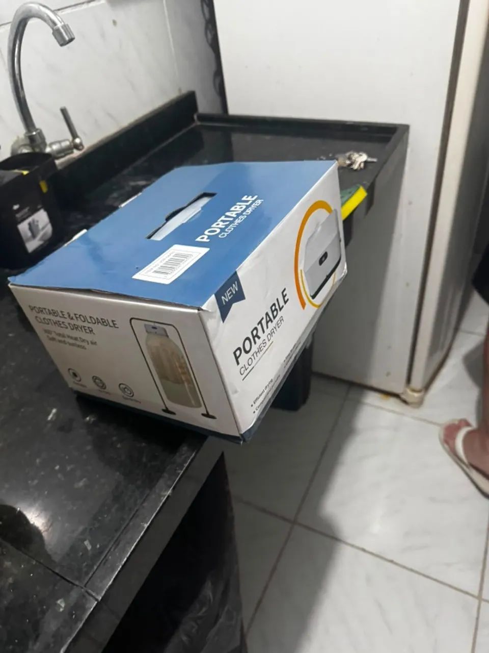 Secador Roupas Portátil Eletrico - Foto 3