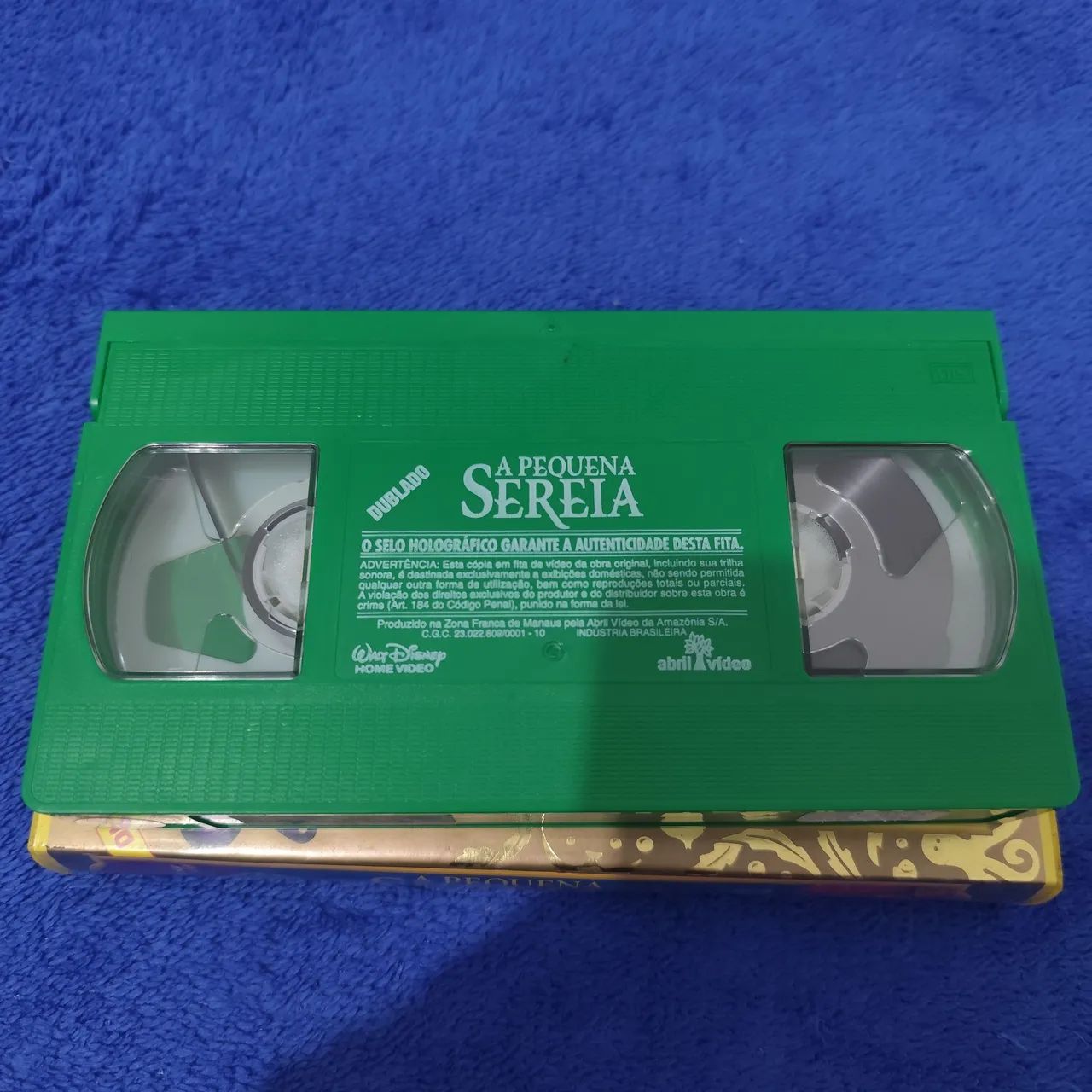 VHS A Pequena Sereia (Dublado) - Disney - Foto 4