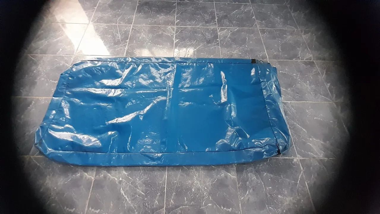 Capa em lona reforçada, com velcro - Foto 4