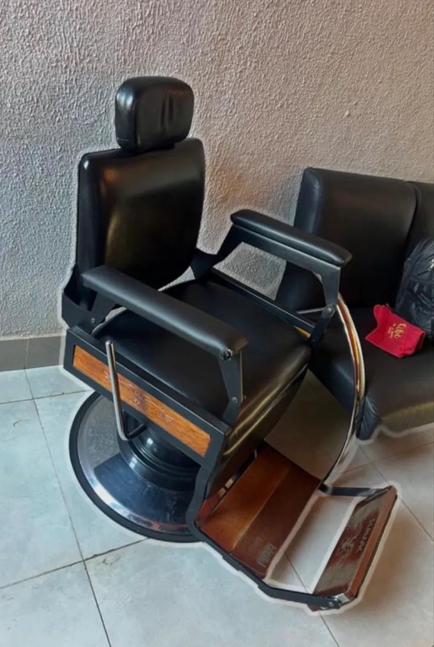 2 cadeiras de barbeiro + lavatório ?  - Foto 4