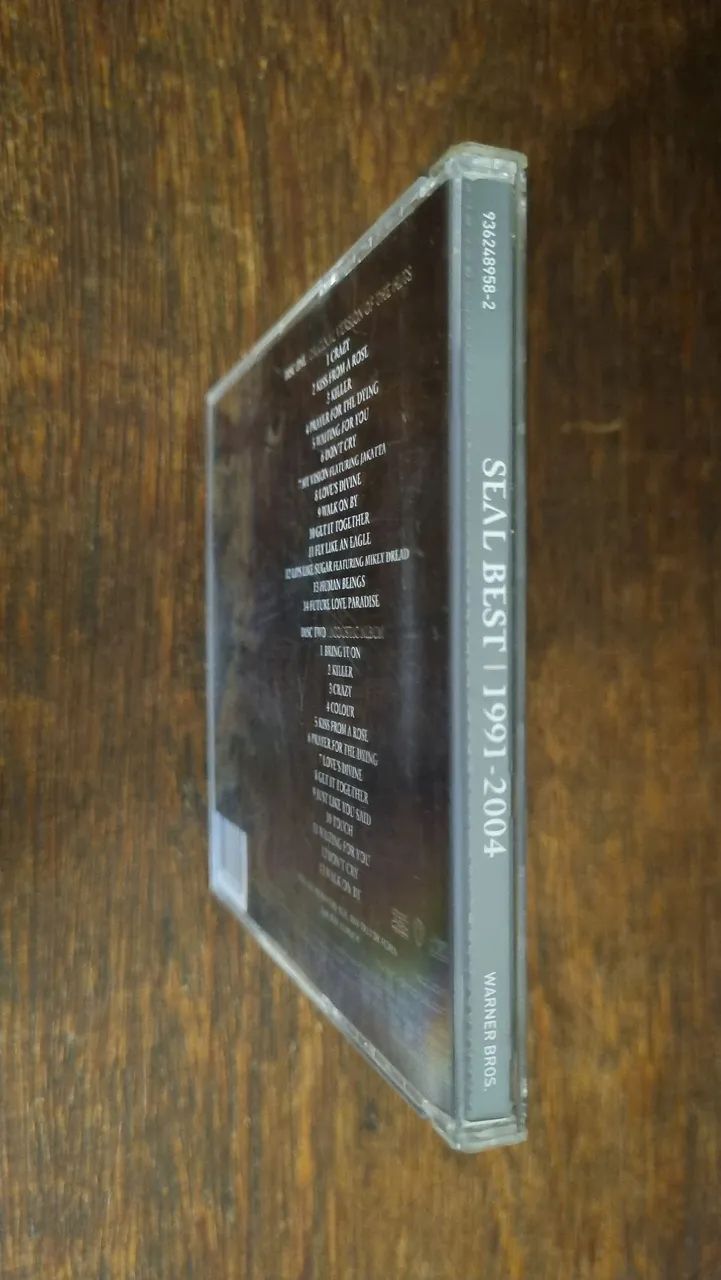 CD duplo ORIGINAL - Seal Best 1991-2004 - Foto 2