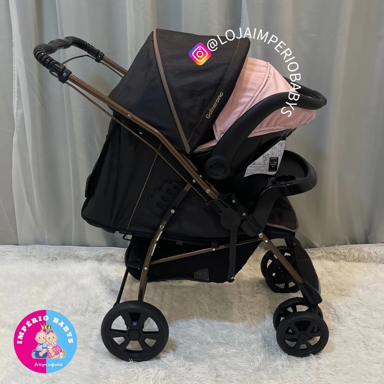 Kit carrinho de bebê 