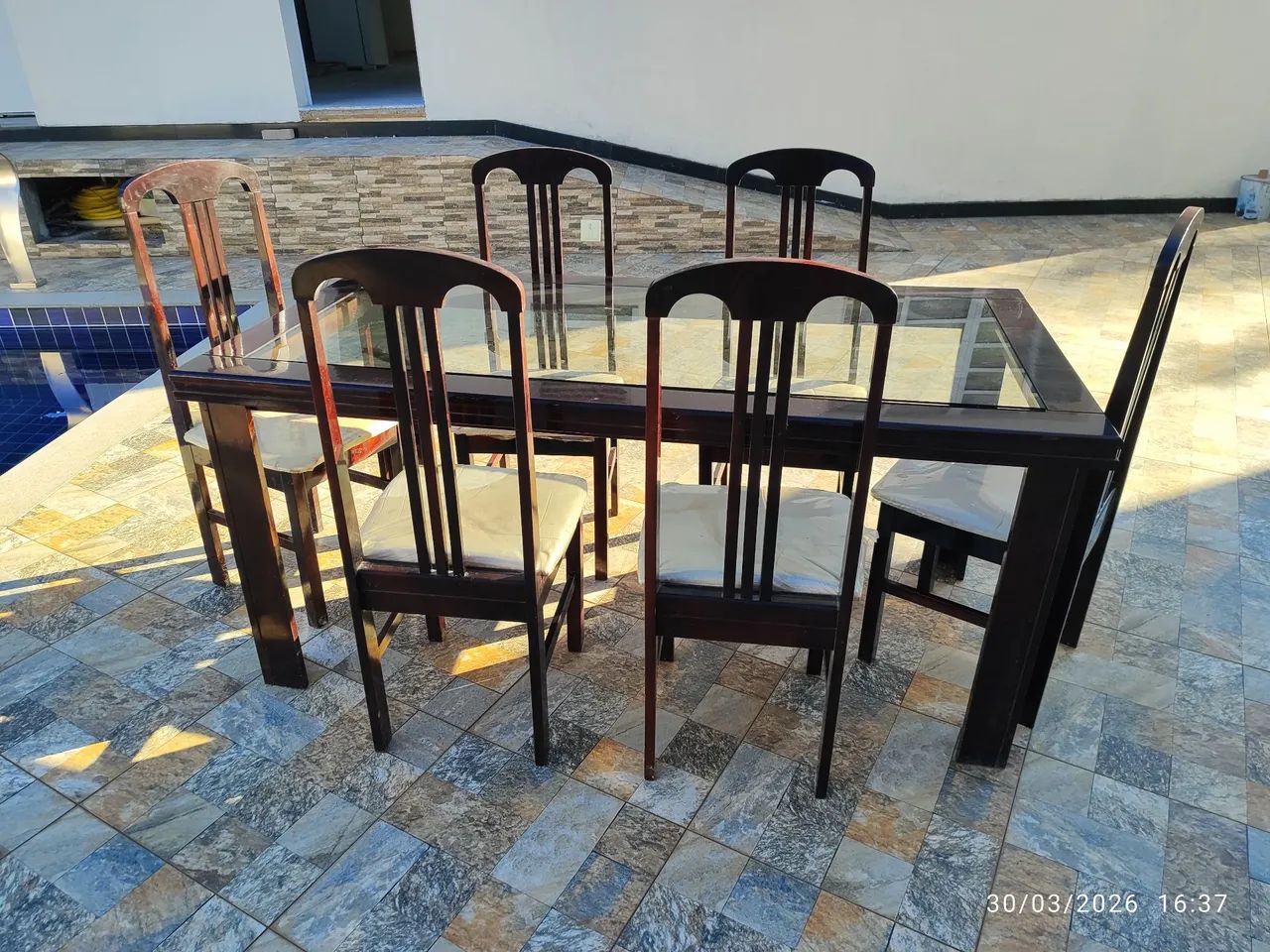 Jogo de mesa completa sem avarias  - Foto 2