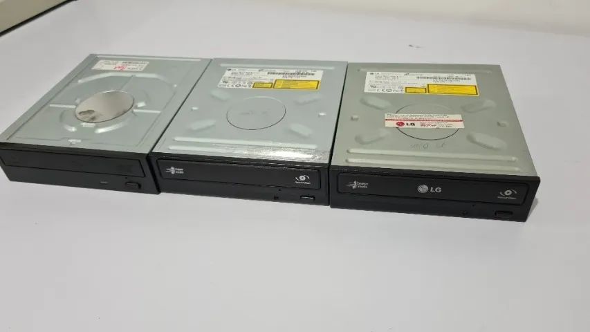Gravadores Leitor DVD/CD com Defeito - SATA e IDE (LG e Pioneer)
