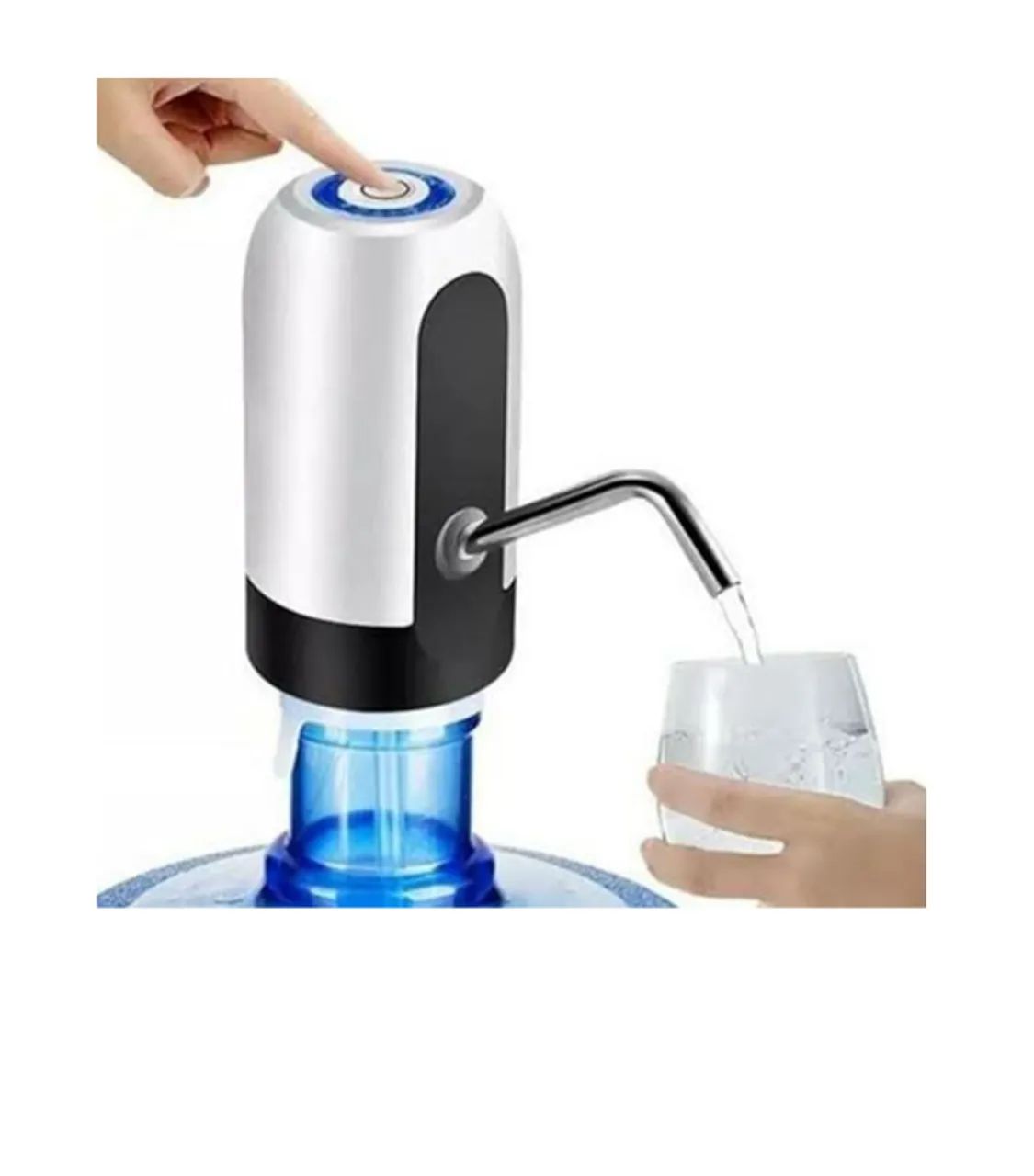 Bomba Automática Para Garrafão De Agua Bebedouros - Recarregável Usb - Foto 3