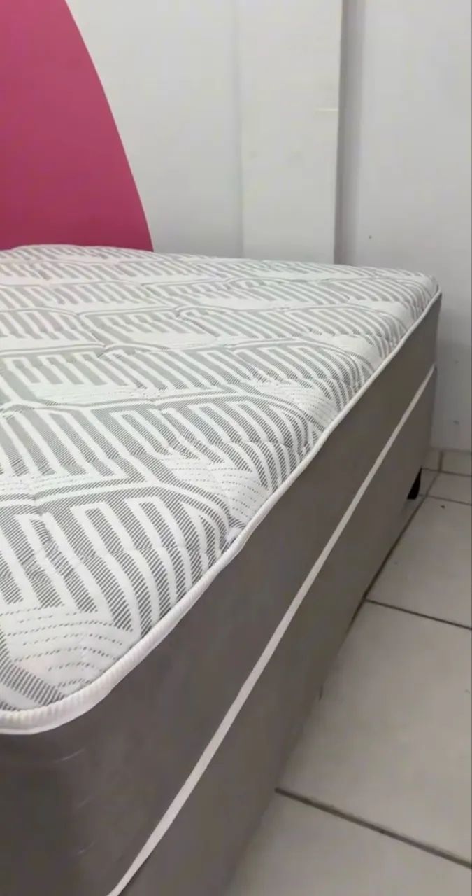 Cama casal duas partes / (base + colchão) - Foto 3