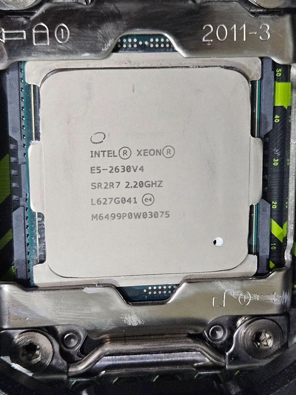 Kit xeon 2630v4 + Cooler e placa mãe  - Foto 5