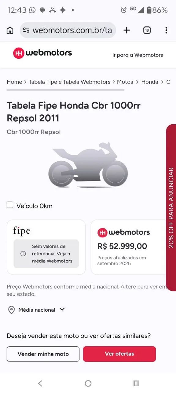 CBR 1000 Fireblade Repsol  - Foto 4