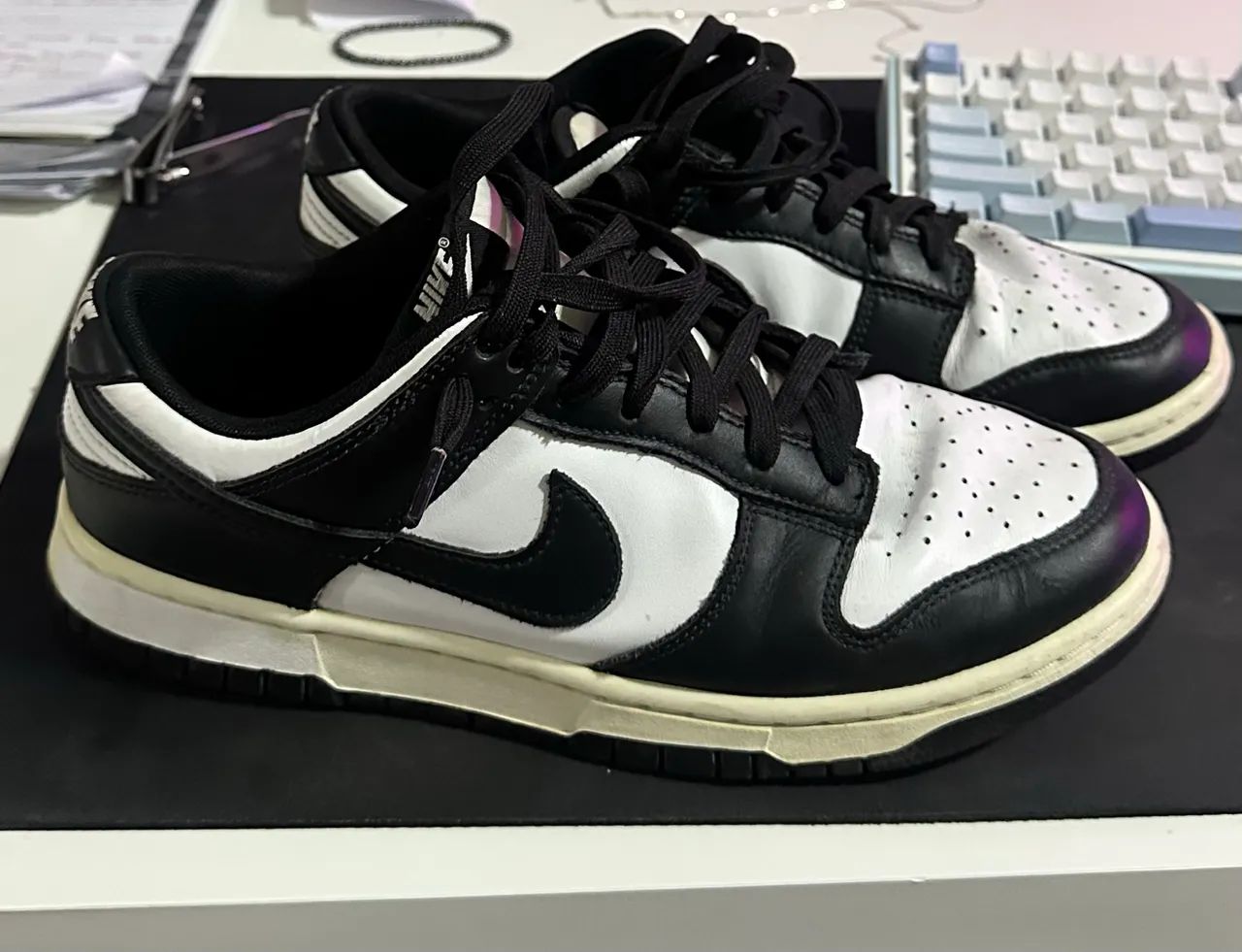 Tênis Nike dunk panda original, Tam 40 - Foto 3