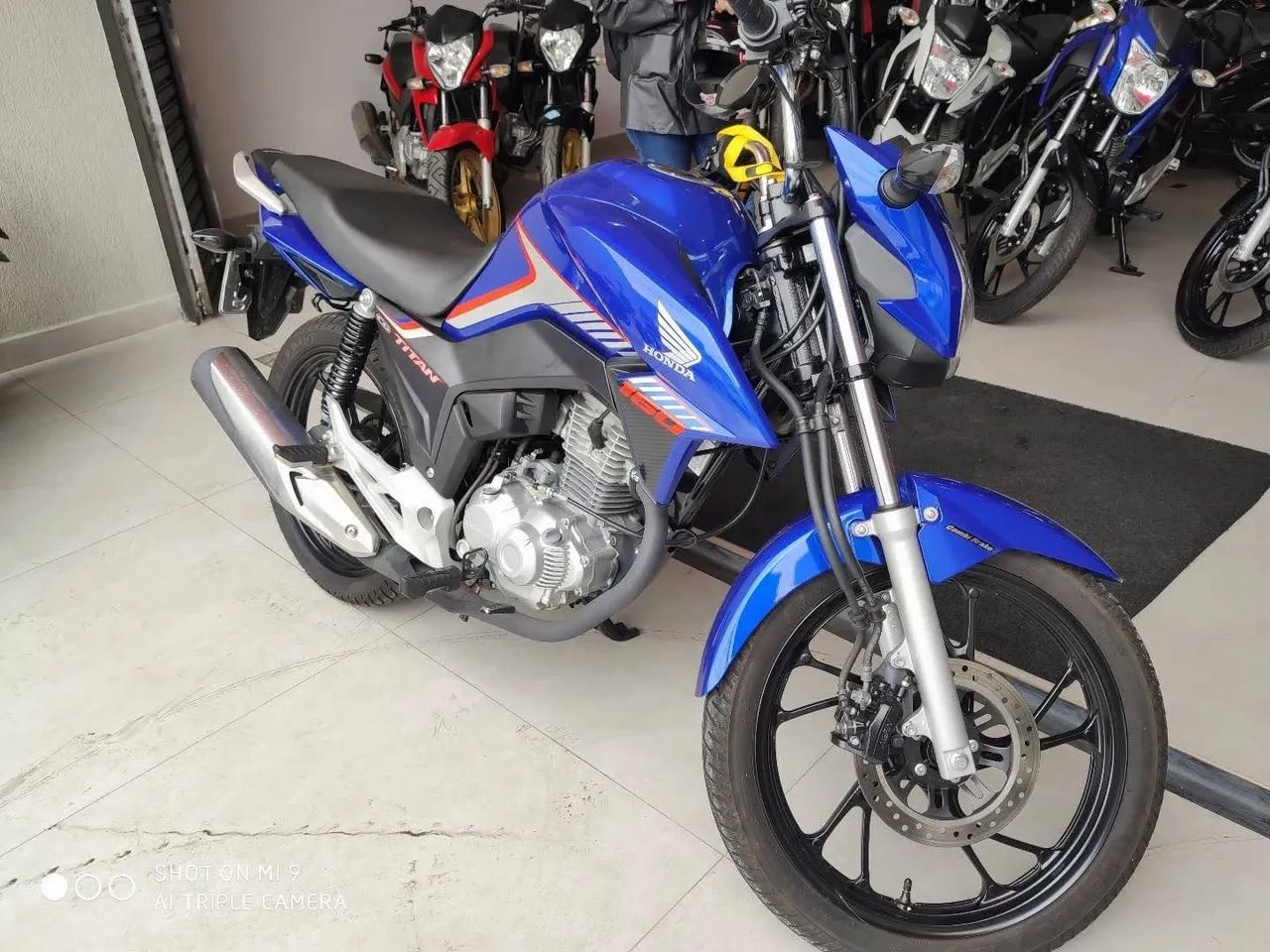 Titan 160 Azul - Nova - Foto 2