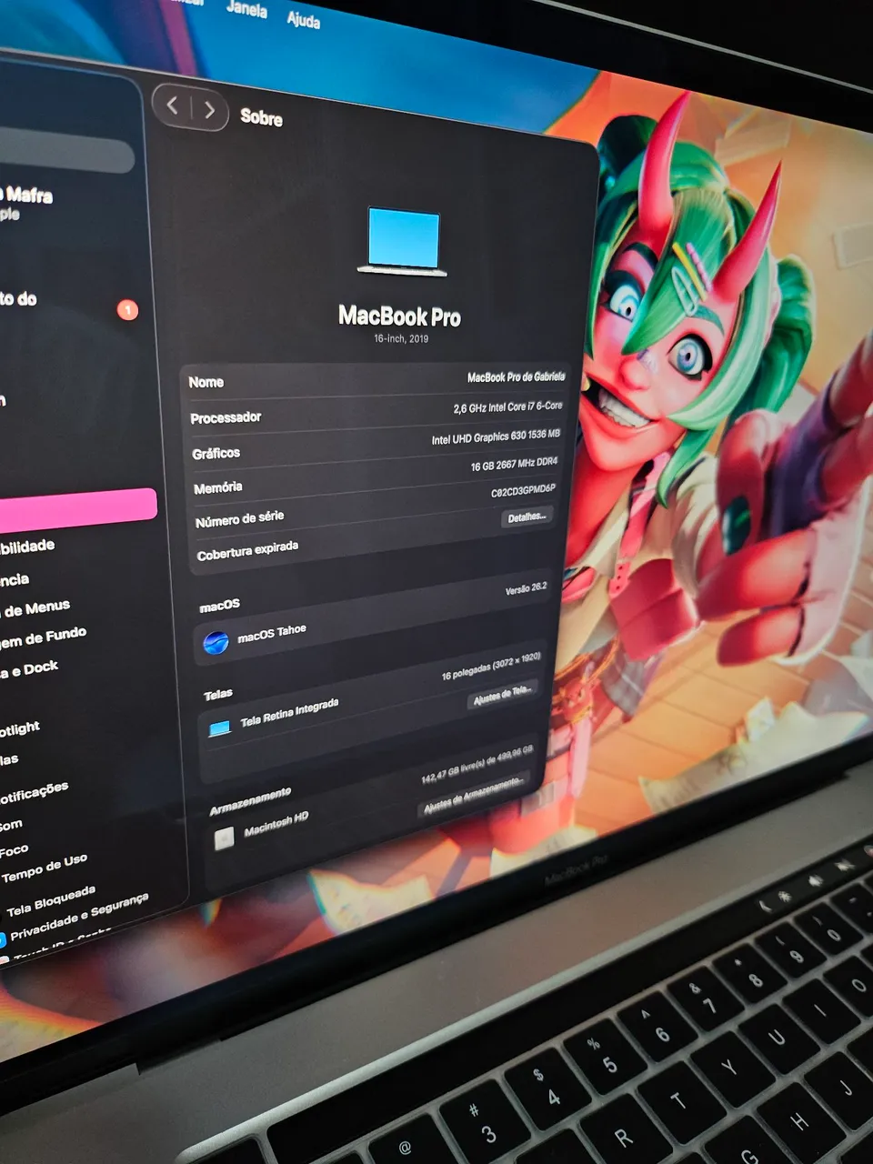 macbook pro 16 2019