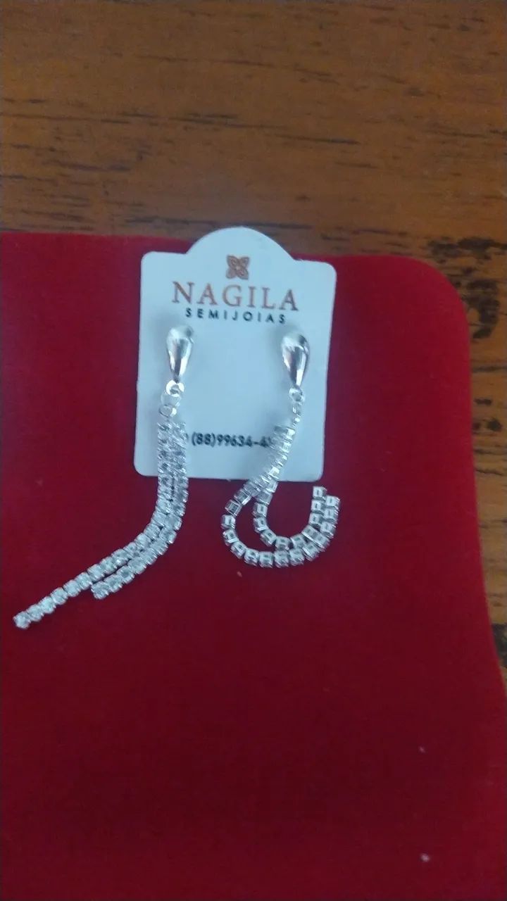 Nágila semi jóias prata 925. Com 1 ano de garantia 