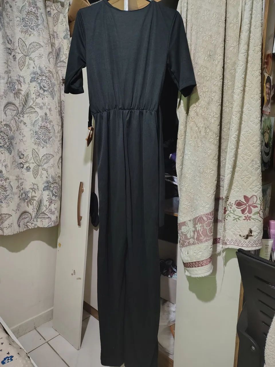 Macacão preto transpassado  - Foto 2
