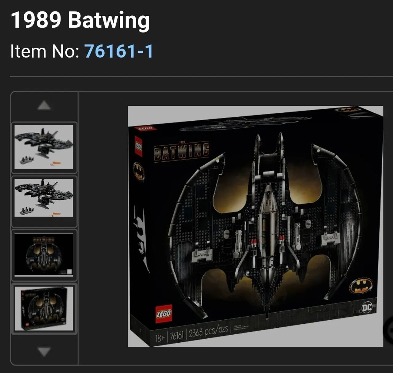 Lego Batman 76161 Manual  - Foto 5