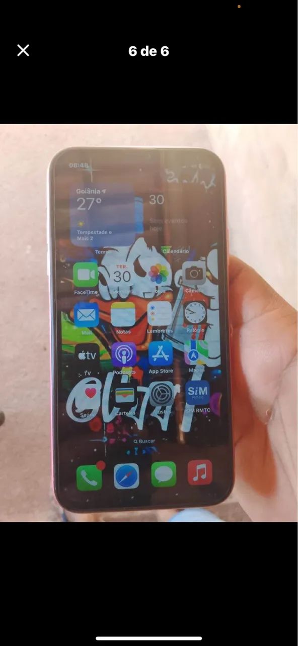Iphone XR coral todo original - Foto 5