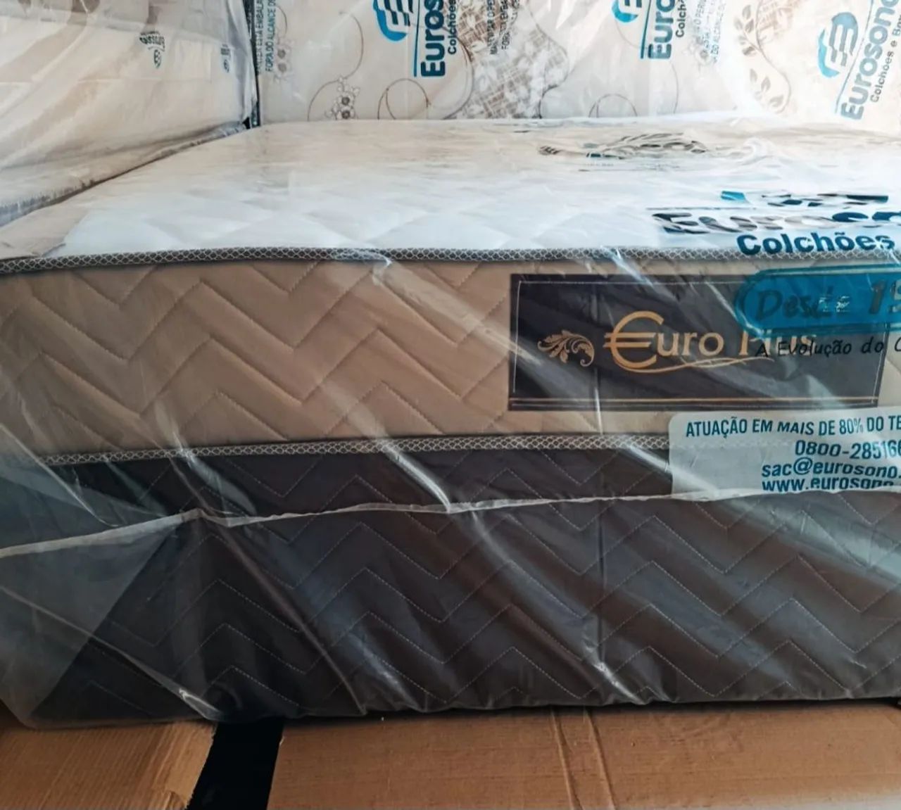 Cama de Casal nova molas Ensacadas  - Foto 2