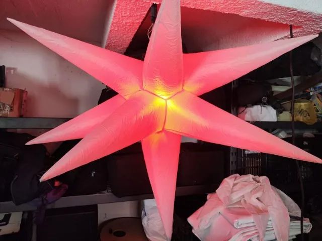 Estrela Sputnik Com Cooler e Lampada 1,20m