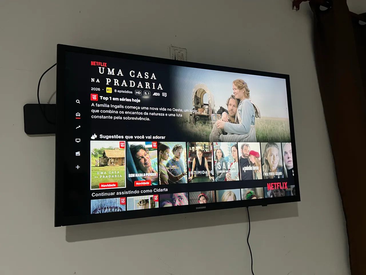 TV Samsung Smart 32 polegadas 