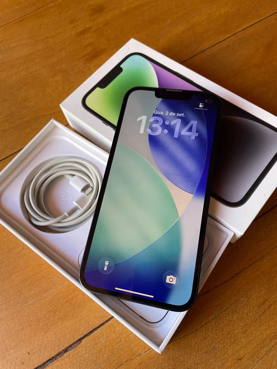 IPHONE 14 128GB MIDNIGHT (USADO) - Foto 2