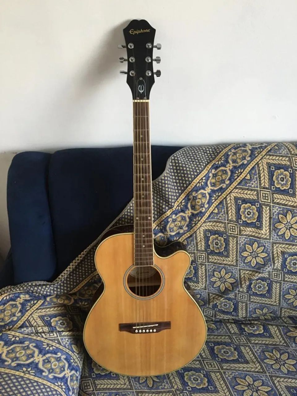 VIOLÃO ELÉTRICO EPIPHONE AÇO PR4-E  - Foto 3