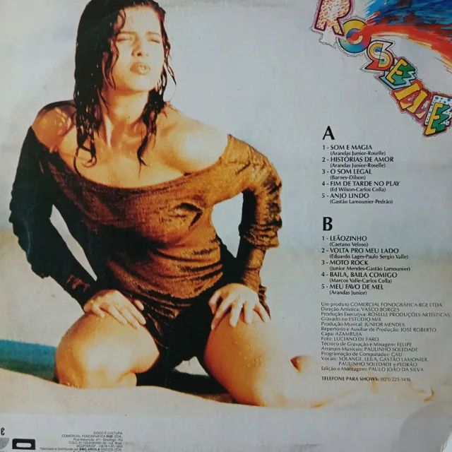 Disco de Vinil LP Roselle 1993 - Foto 2