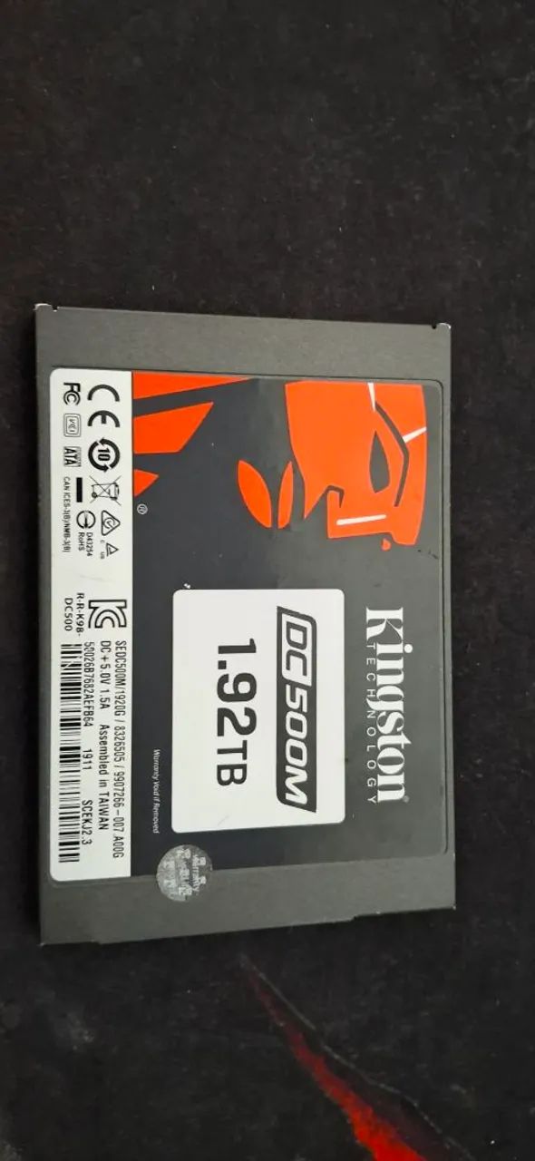 SSD Kingston 1.92TB SATA