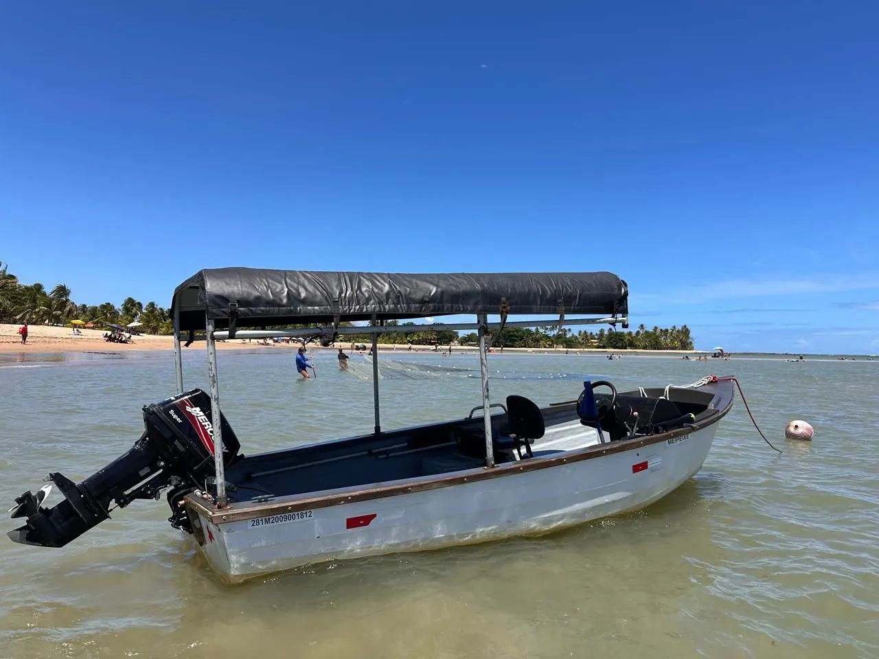Lancha Barco Bote Mercury 15 Super  - Foto 2