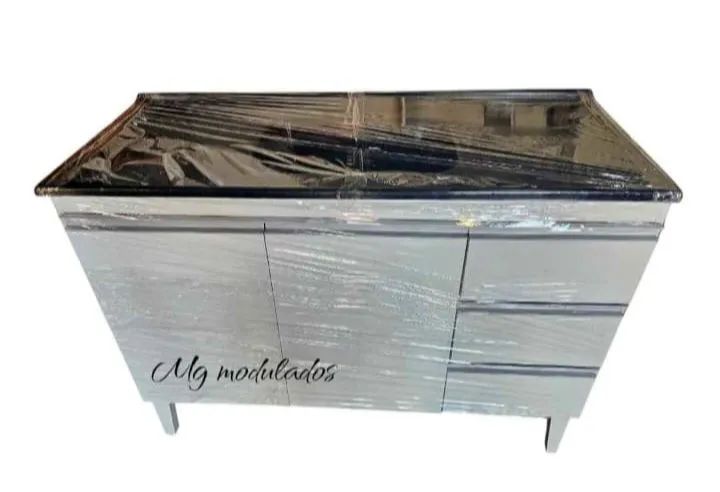 Balcão MDF com Pia 65048993674370122