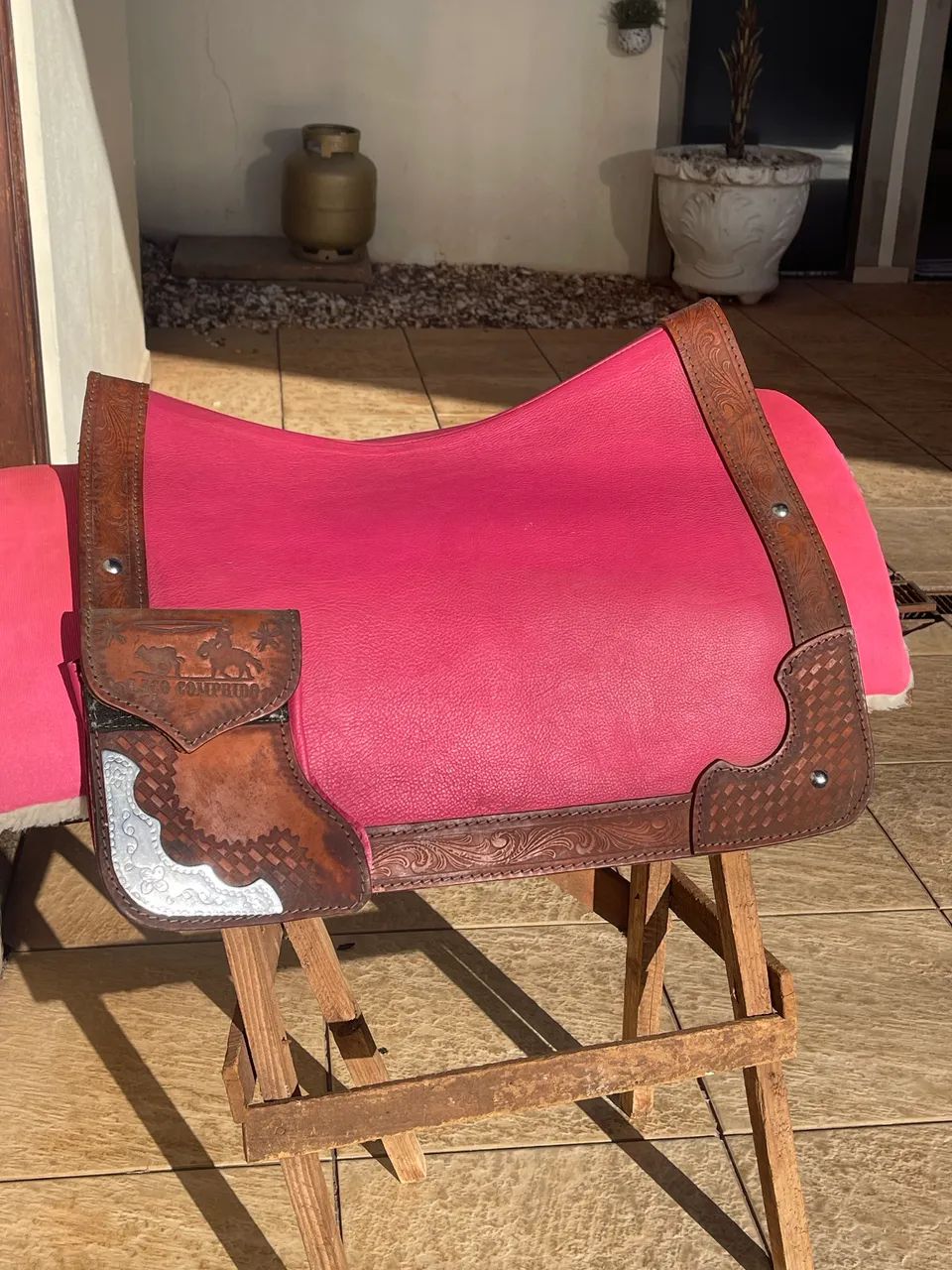 Sela Laço Comprido Rosa - Foto 3