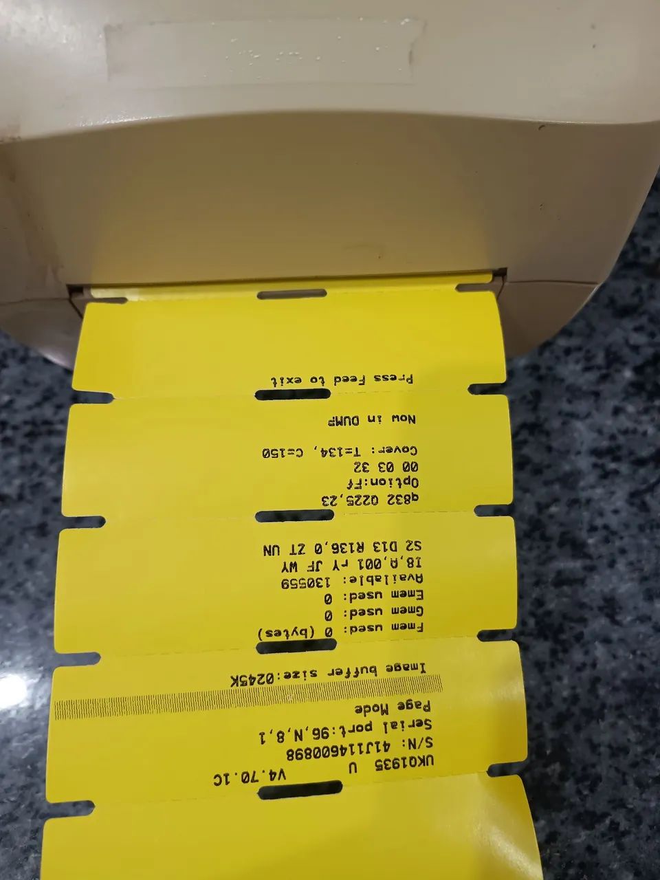 Vendo Impressora de Etiqueta Zebra TLP 2844, funcionando, folha teste nas fotos. LEIAA. - Foto 6