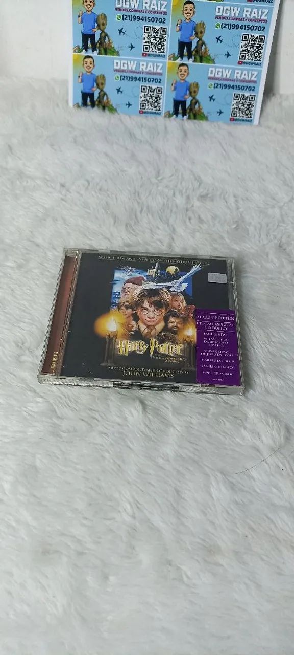 CD música Harry Potter e a pedra
