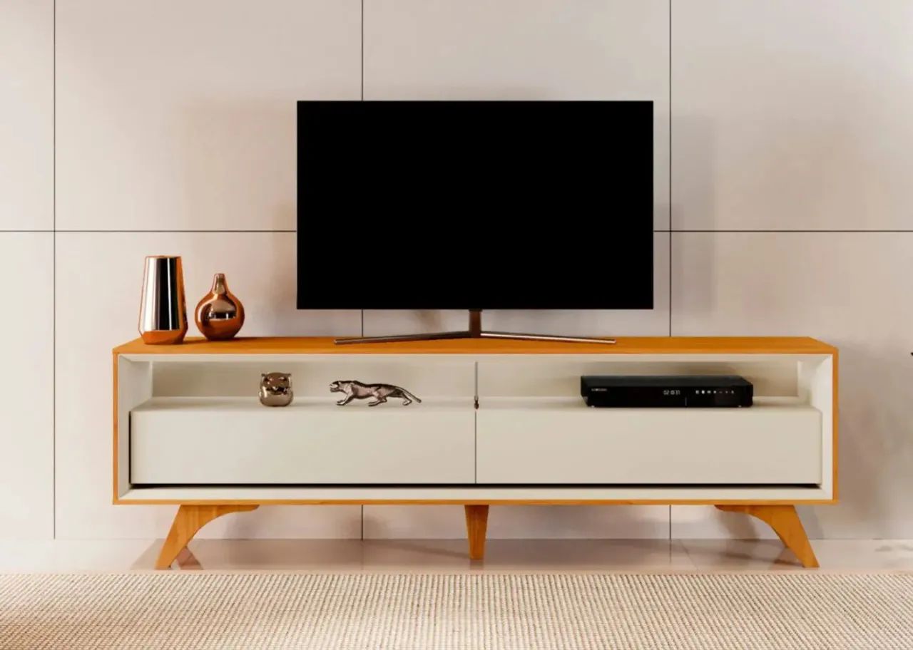 Rack 1,80 Com 2 Gavetas E Led NOVO