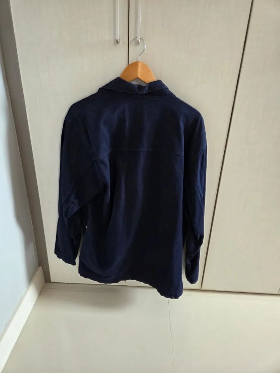 Casaco Vibonatti Tamanho G (Tecido Jeans) - Foto 4