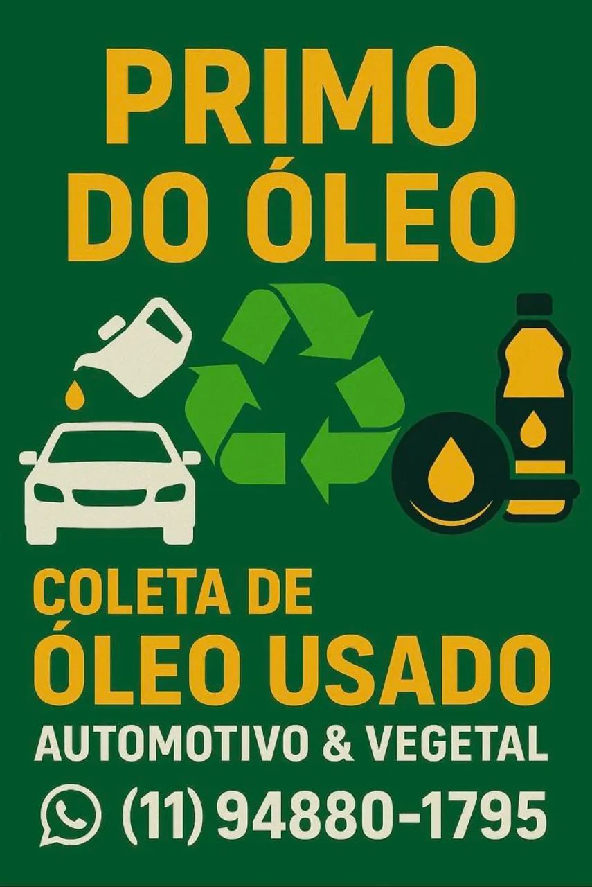 Compramos seu óleo usado. (Mineral e Vegetal) - Foto 5