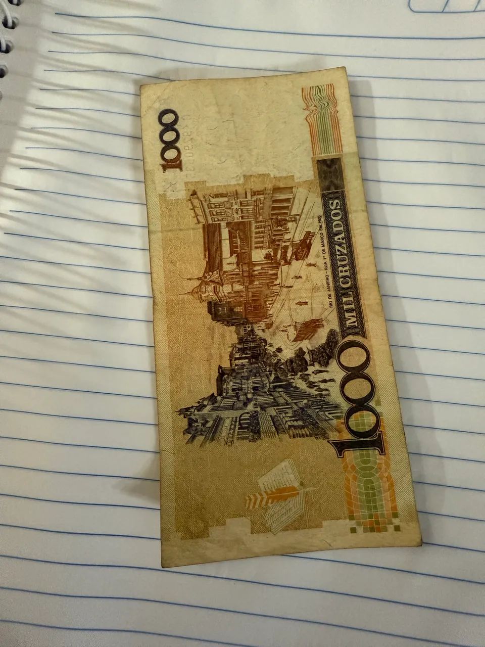 Vendo 2 cédulas, cruzados, colecionador, numismática  - Foto 2