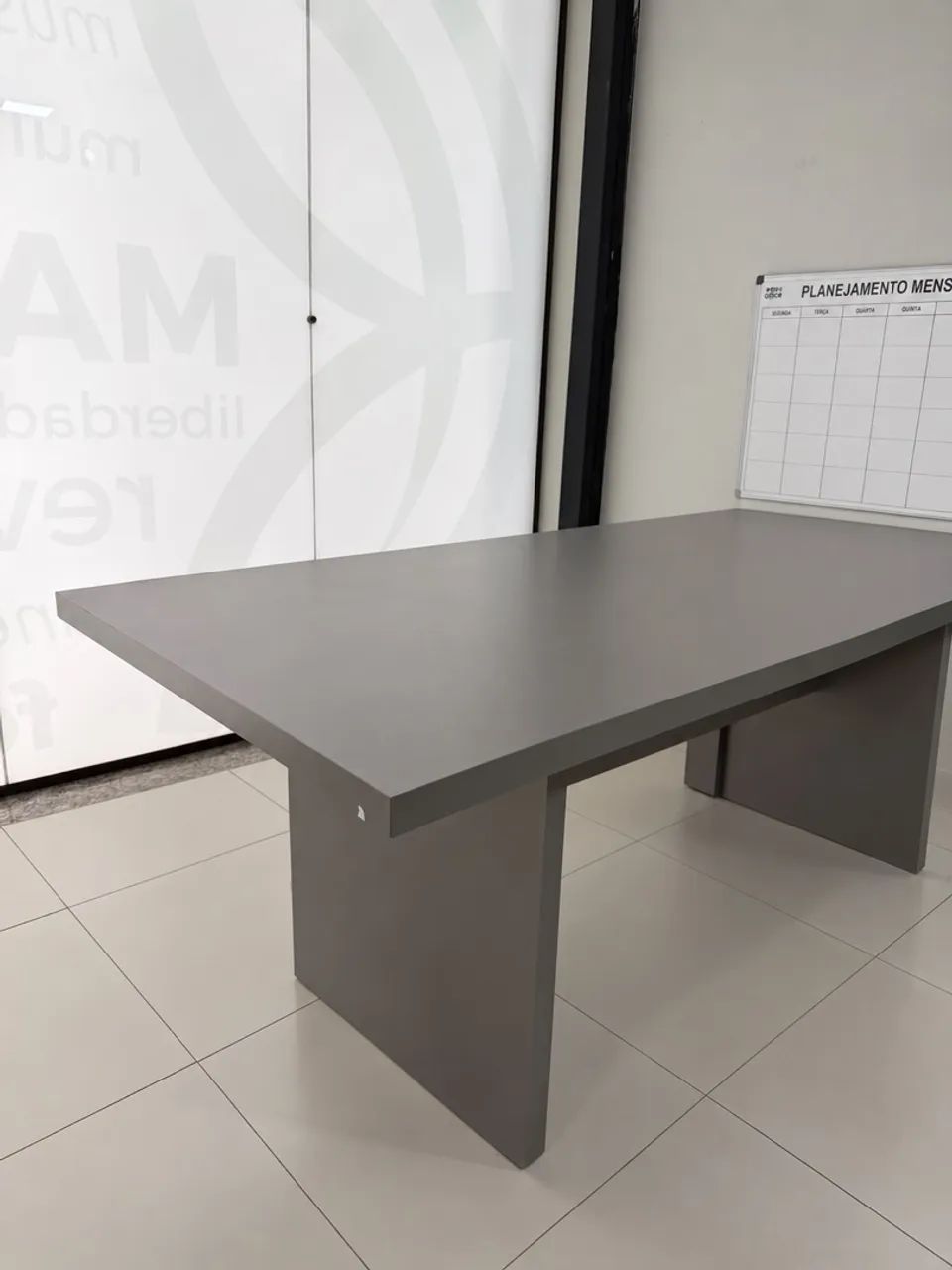 Mesa retangular Escritório 200x90cm  - Foto 2