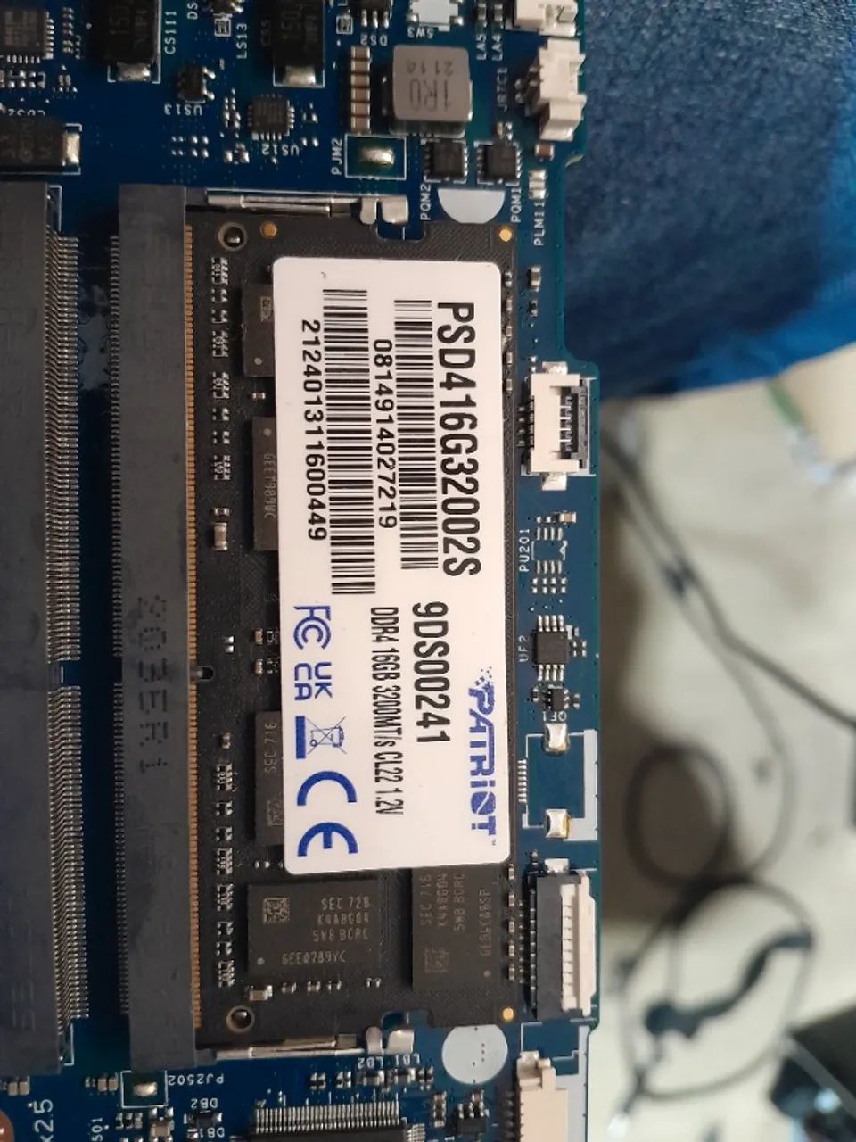 Mwmoria para notebook ddr4 16gb
