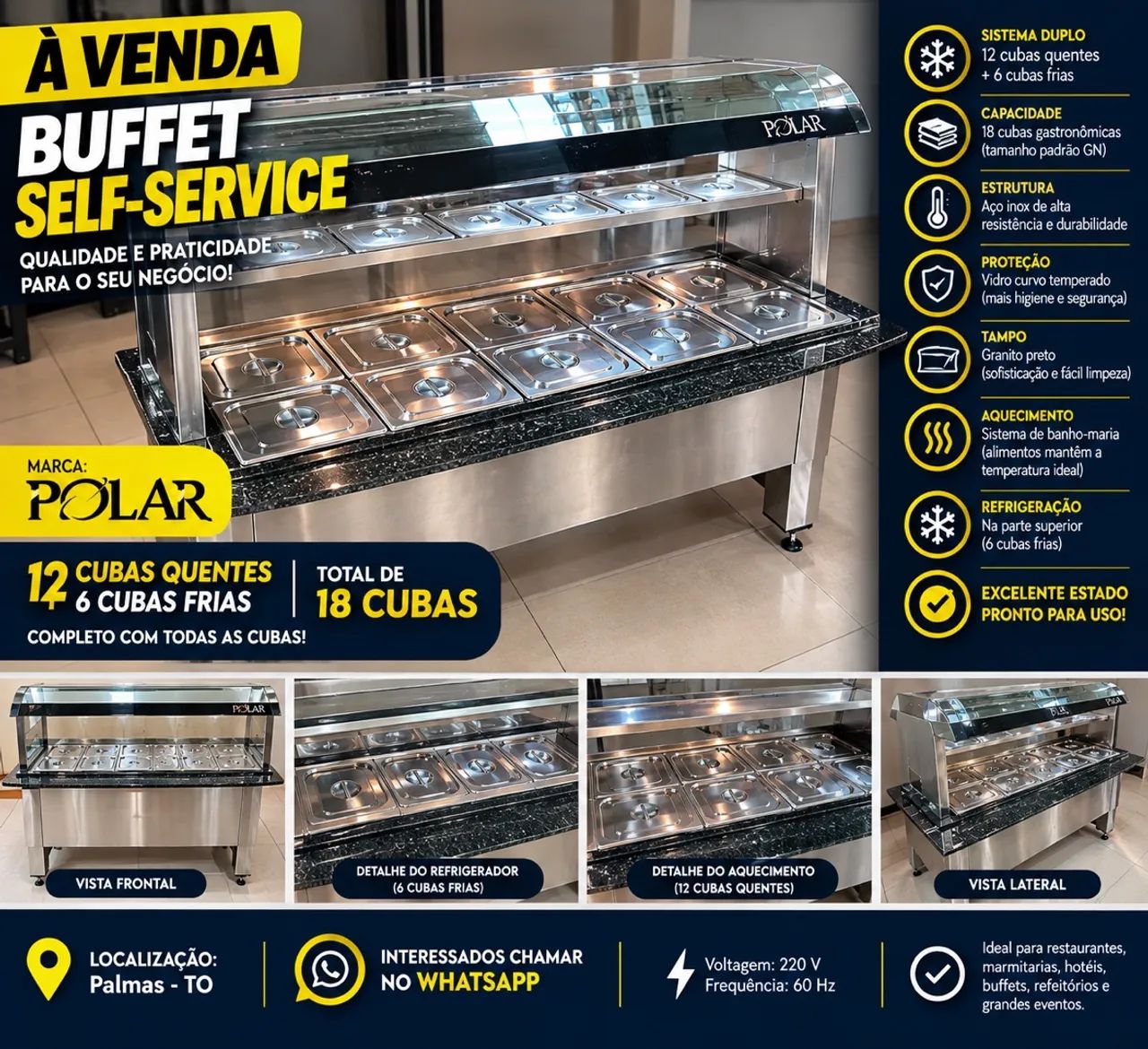 BUFFET POLAR COMPLETO